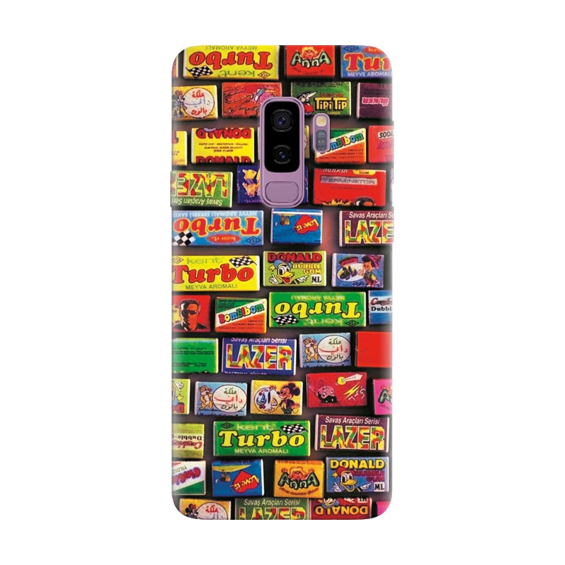 Husa silicon pentru Samsung Galaxy S9, Chewing Gum Turbo