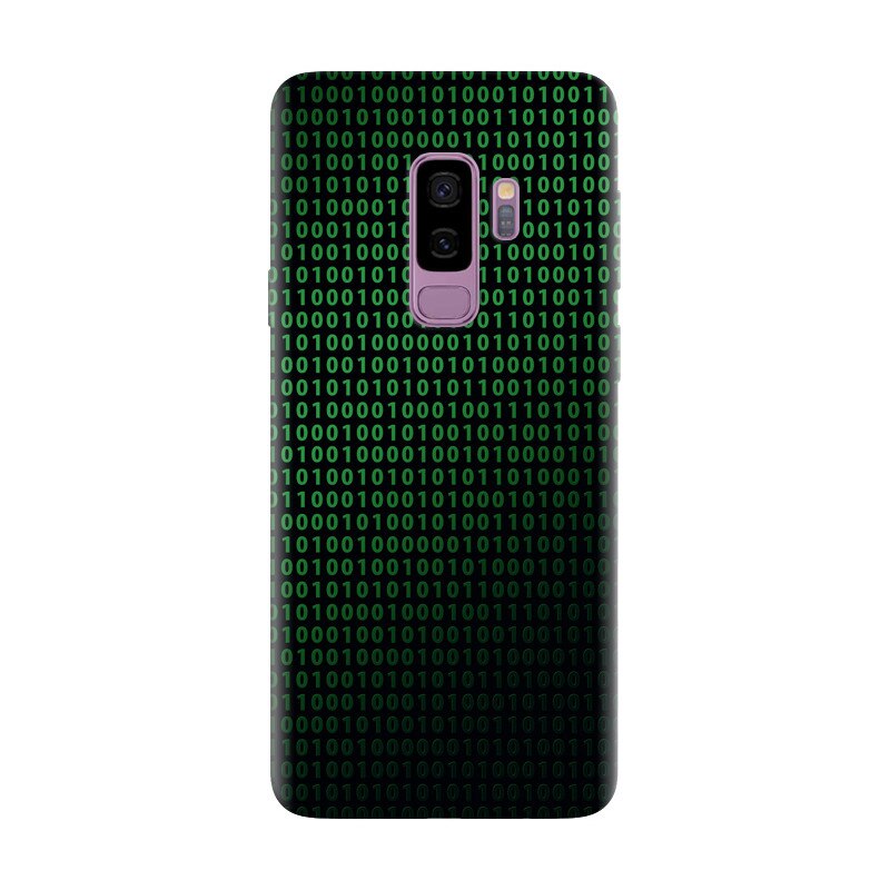 Husa silicon pentru Samsung Galaxy S9 Plus, Binary Code
