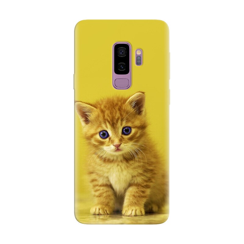 Husa silicon pentru Samsung Galaxy S9 Plus, Baby Kitten