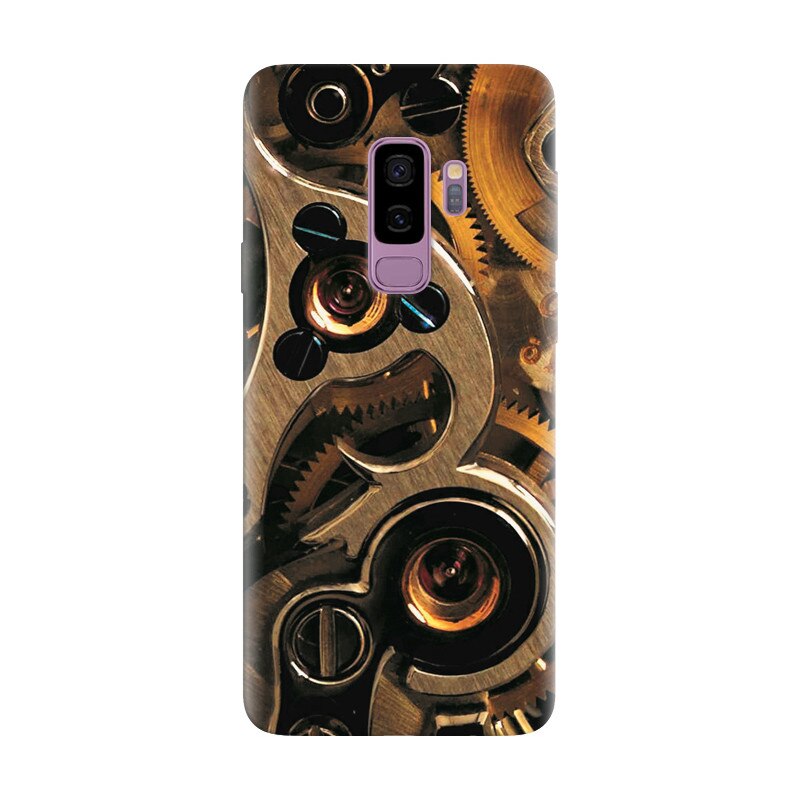 Husa silicon pentru Samsung Galaxy S9 Plus, Clock Mechanism