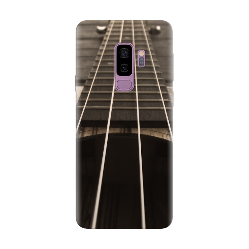 Husa silicon pentru Samsung Galaxy S9 Plus, Bass Guitar