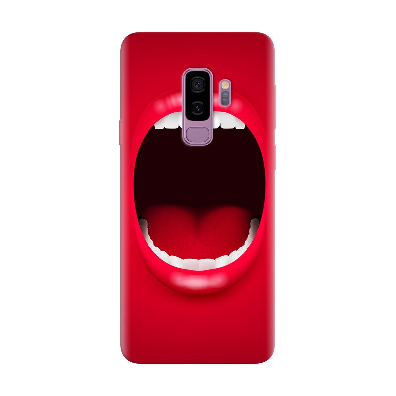 Husa silicon pentru Samsung Galaxy S9 Plus, Big Mouth