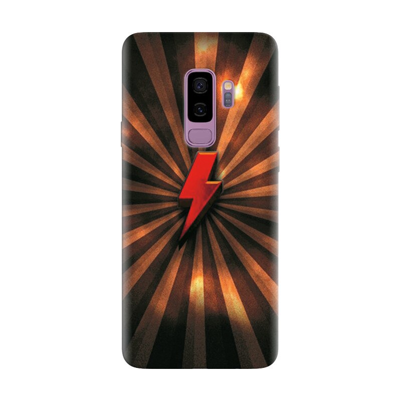 Husa silicon pentru Samsung Galaxy S9 Plus, Abstract Supers
