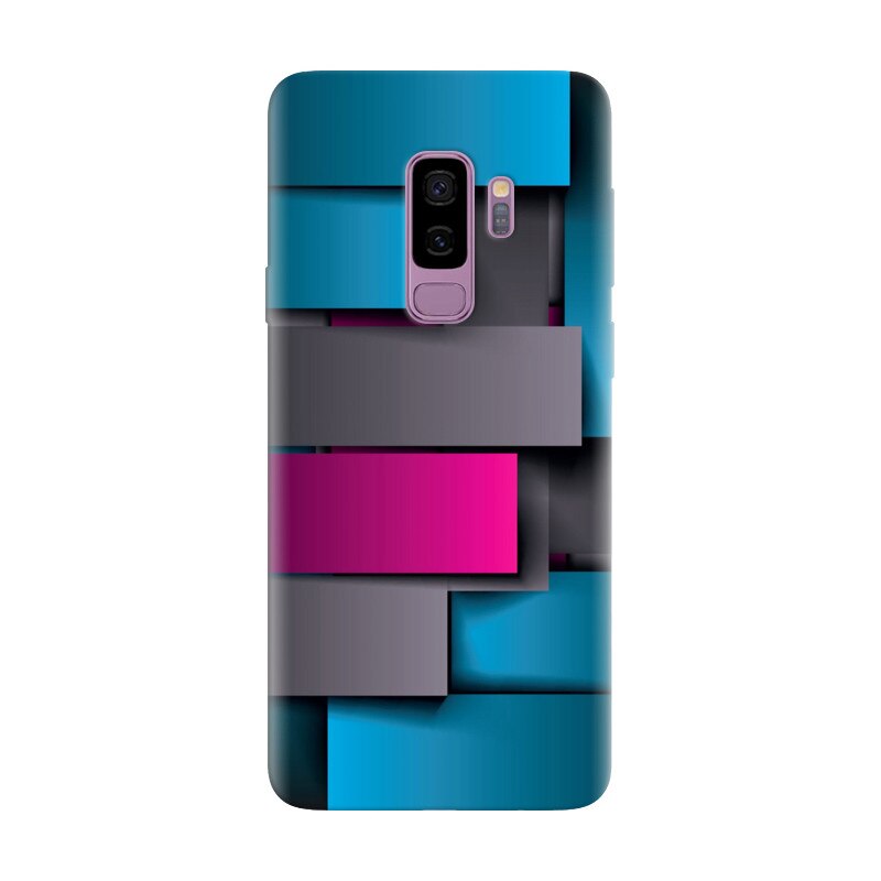 Husa silicon pentru Samsung Galaxy S9 Plus, Cool Abstract