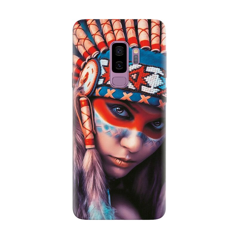 Husa silicon pentru Samsung Galaxy S9, Attractive Girl Model