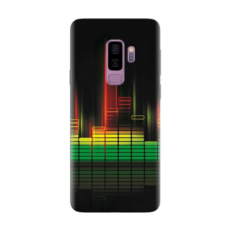 Husa silicon pentru Samsung Galaxy S9, Abstract Dj Sound System