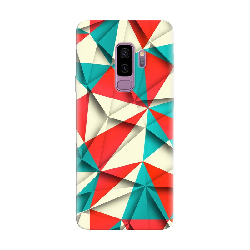 Husa silicon pentru Samsung Galaxy S9 Plus, Abstract Vector