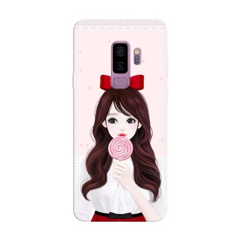 Husa silicon pentru Samsung Galaxy S9 Plus, Girly 001 Husa silicon pentru Samsung Galaxy S9 Plus, Girly 001