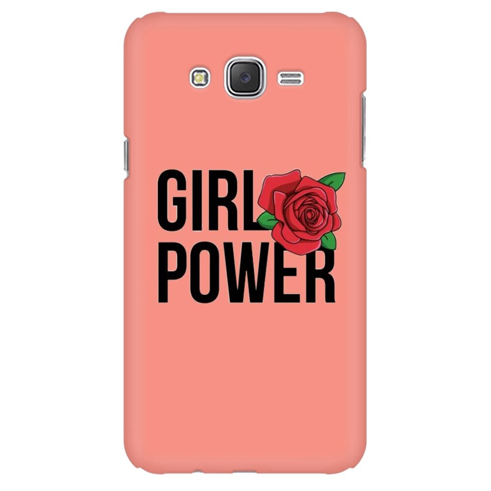 Husa silicon pentru Samsung Galaxy J1 Ace, Girl Power 2