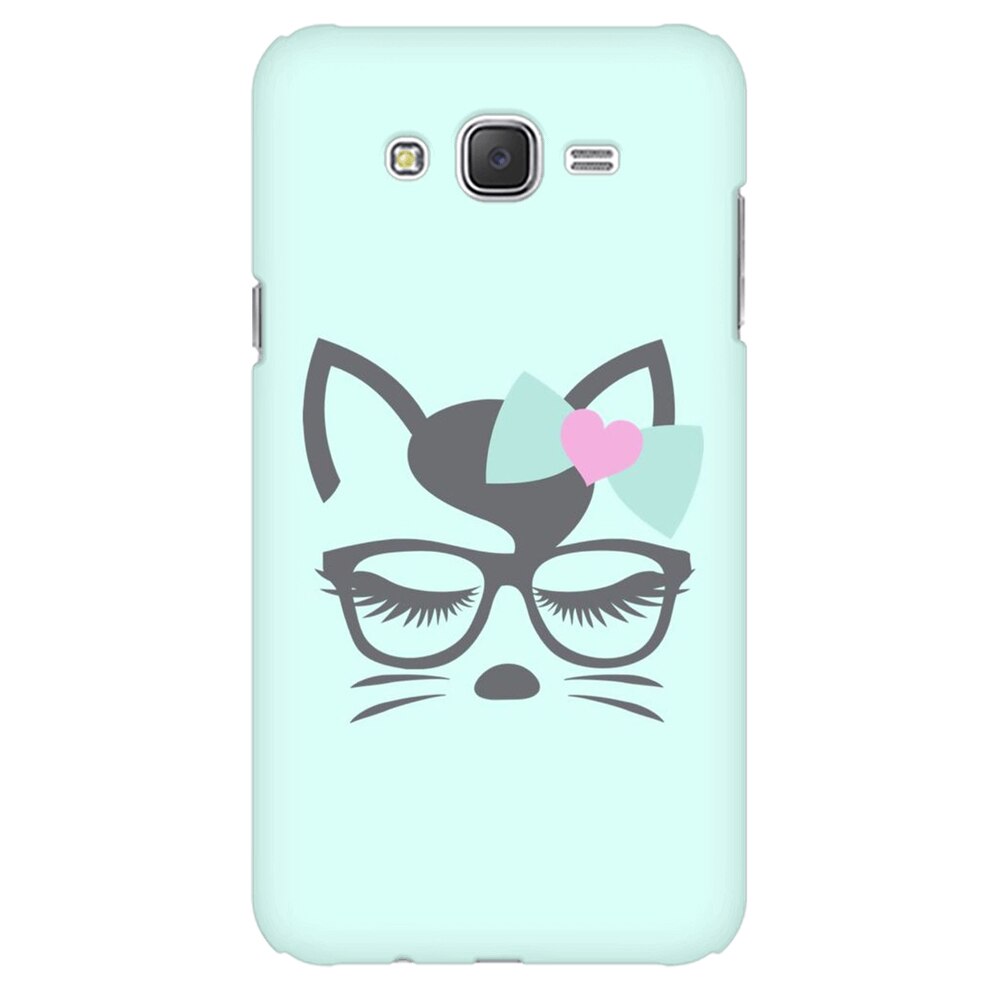 Husa silicon pentru Samsung Galaxy J1, Angel Cat