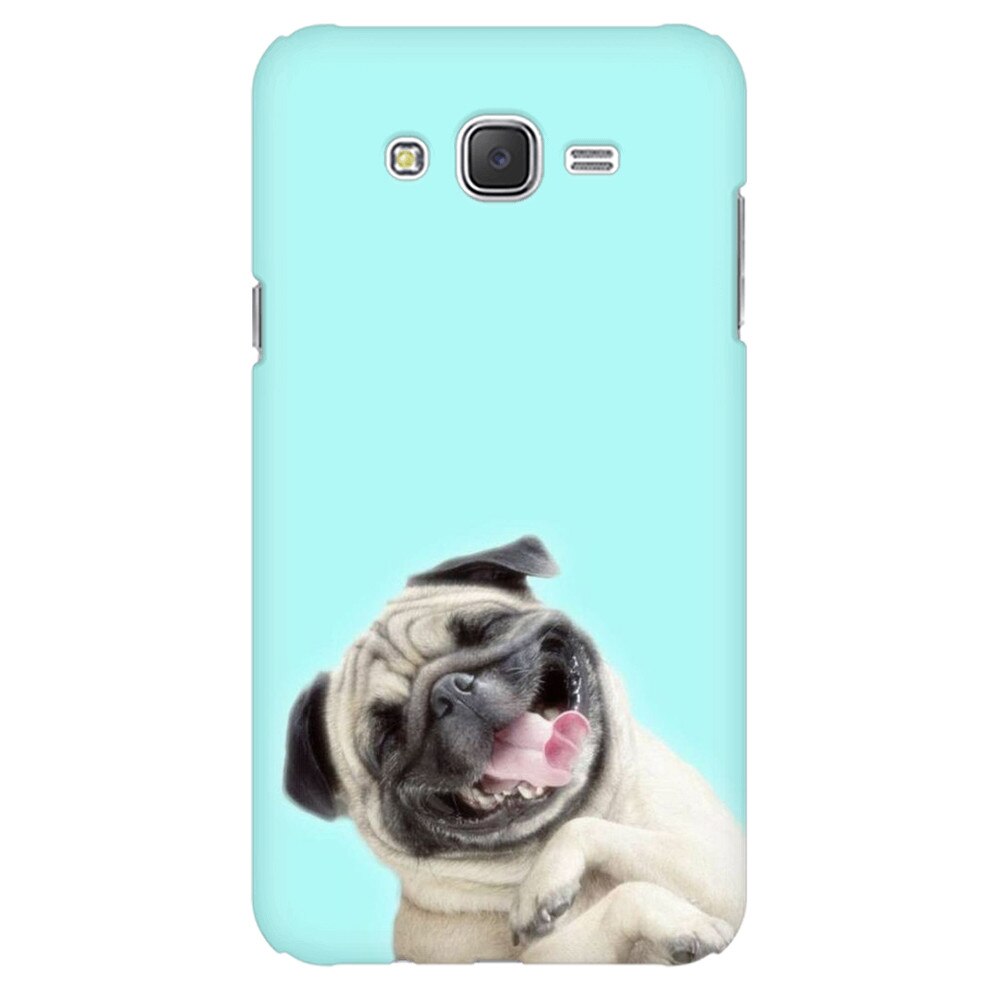 Husa silicon pentru Samsung Galaxy J1, Happy Dog