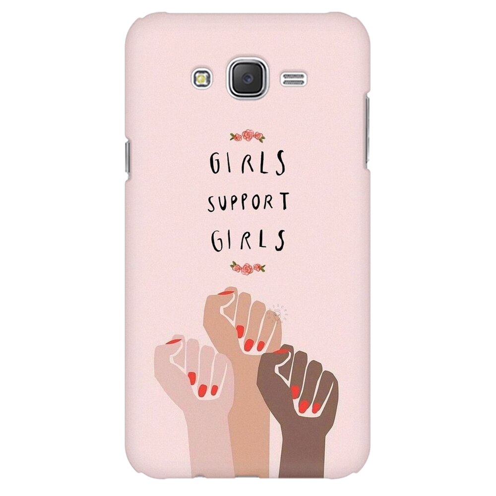 Husa silicon pentru Samsung Galaxy J1 2016, Girls Supportgirls