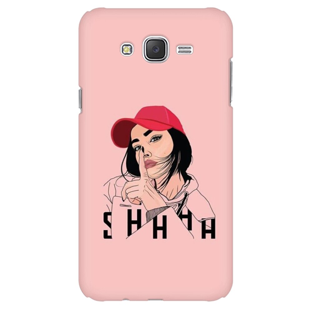 Husa silicon pentru Samsung Galaxy J1 2016, Shhh