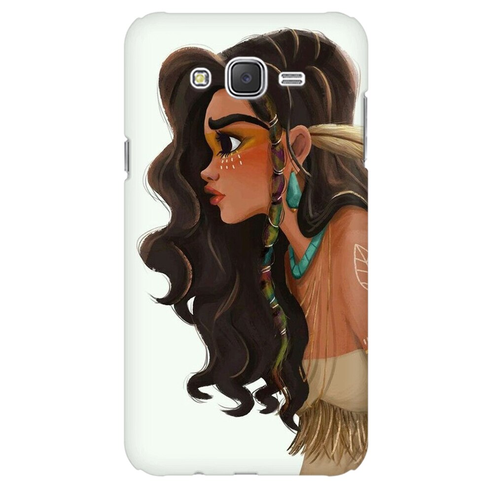 Husa silicon pentru Samsung Galaxy J1, Indian Girl