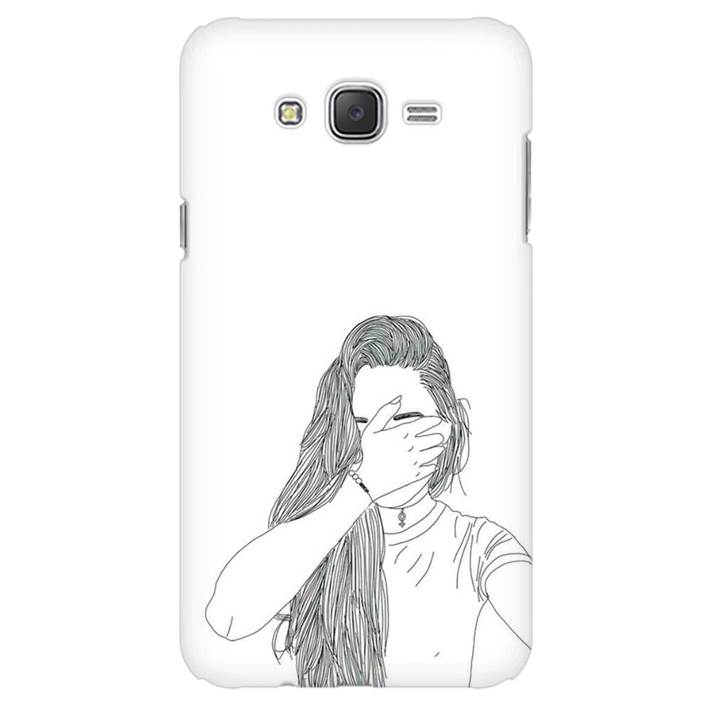 Husa silicon pentru Samsung Galaxy J1 2016, Dont Look