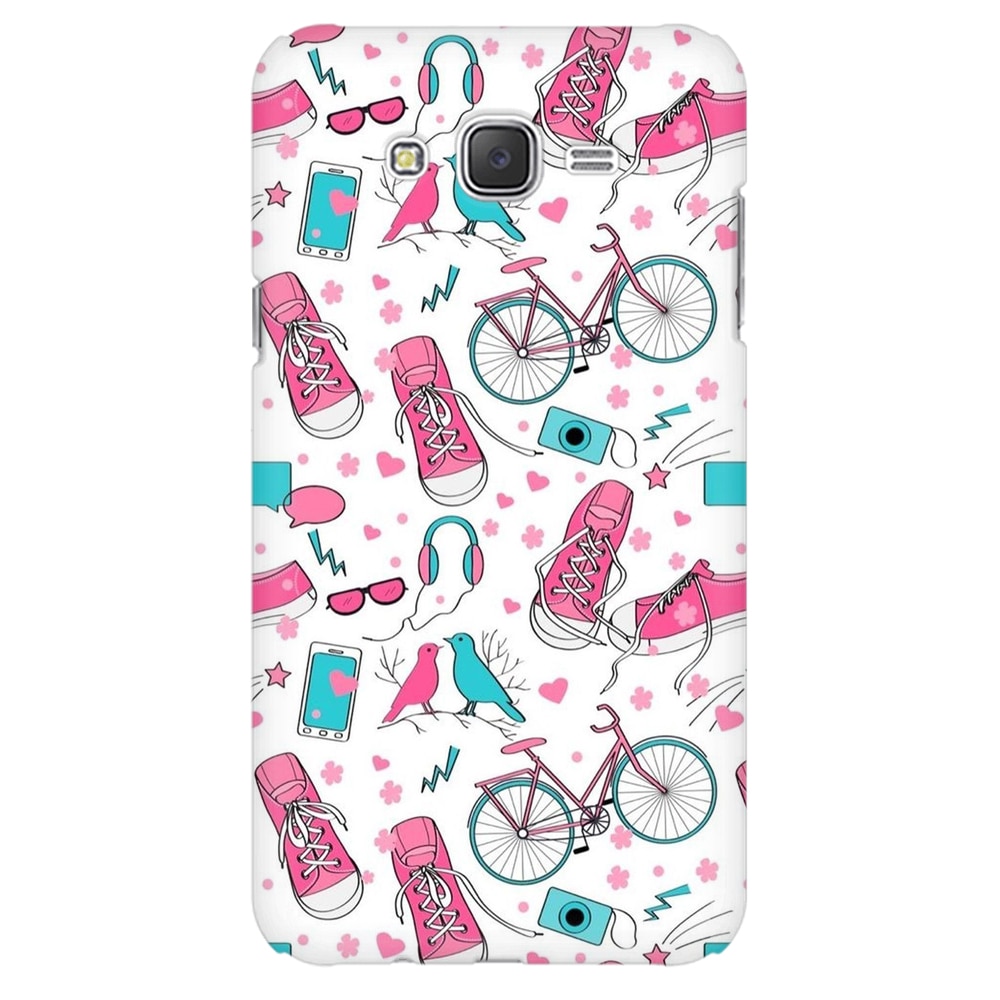 Husa silicon pentru Samsung Galaxy J1, Travel