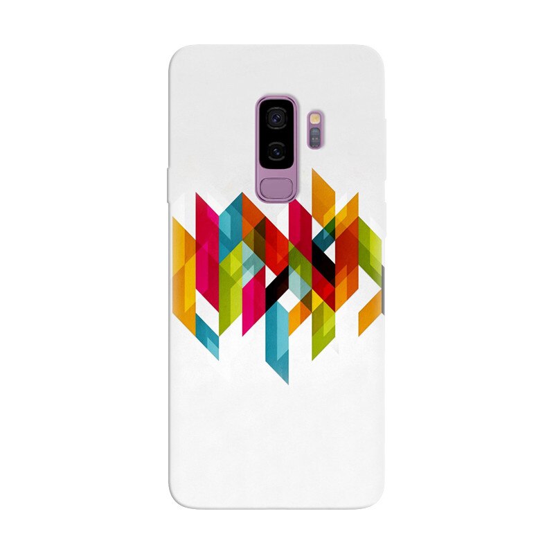 Husa silicon pentru Samsung Galaxy S9 Plus, Geometric