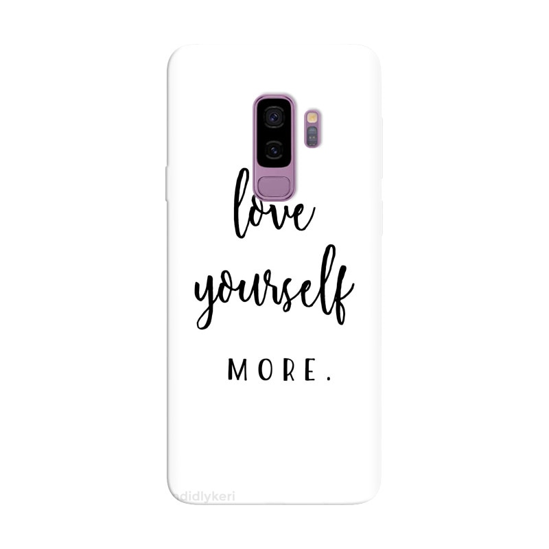 Husa silicon pentru Samsung Galaxy S9, Love Yourself More