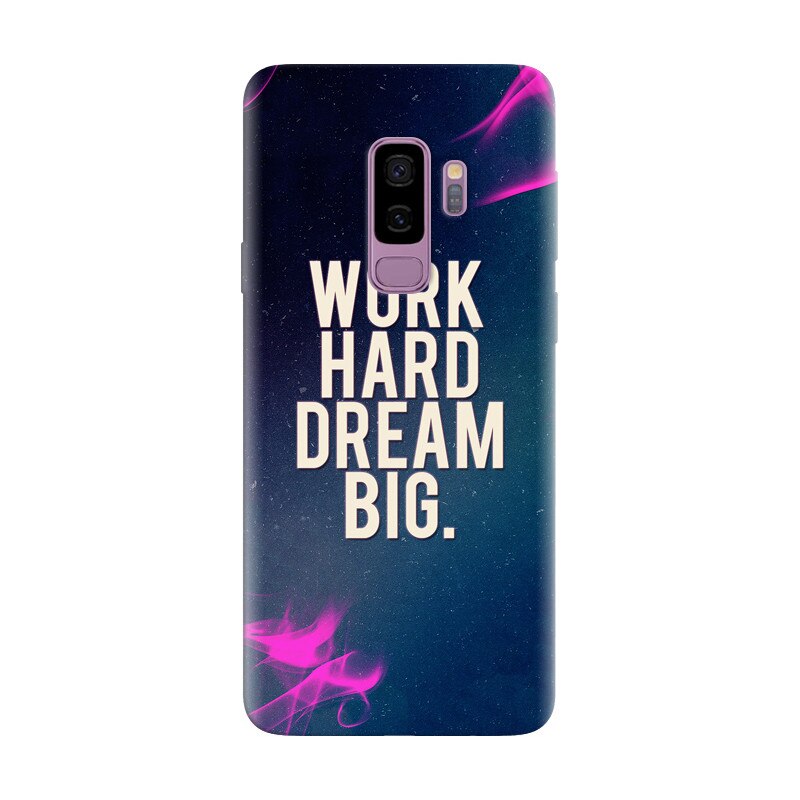Husa silicon pentru Samsung Galaxy S9 Plus, Dream Big