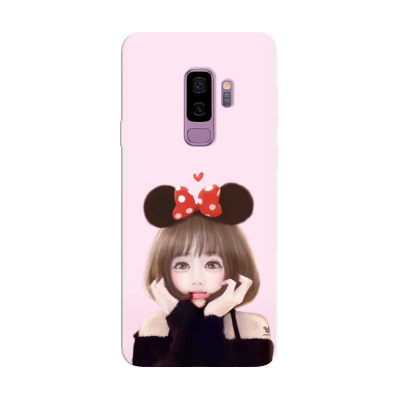 Husa silicon pentru Samsung Galaxy S9, Girly 002