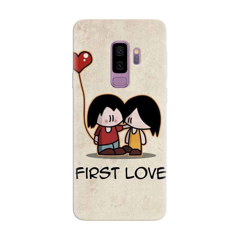 Husa silicon pentru Samsung Galaxy S9, First Love Great Lock Screen
