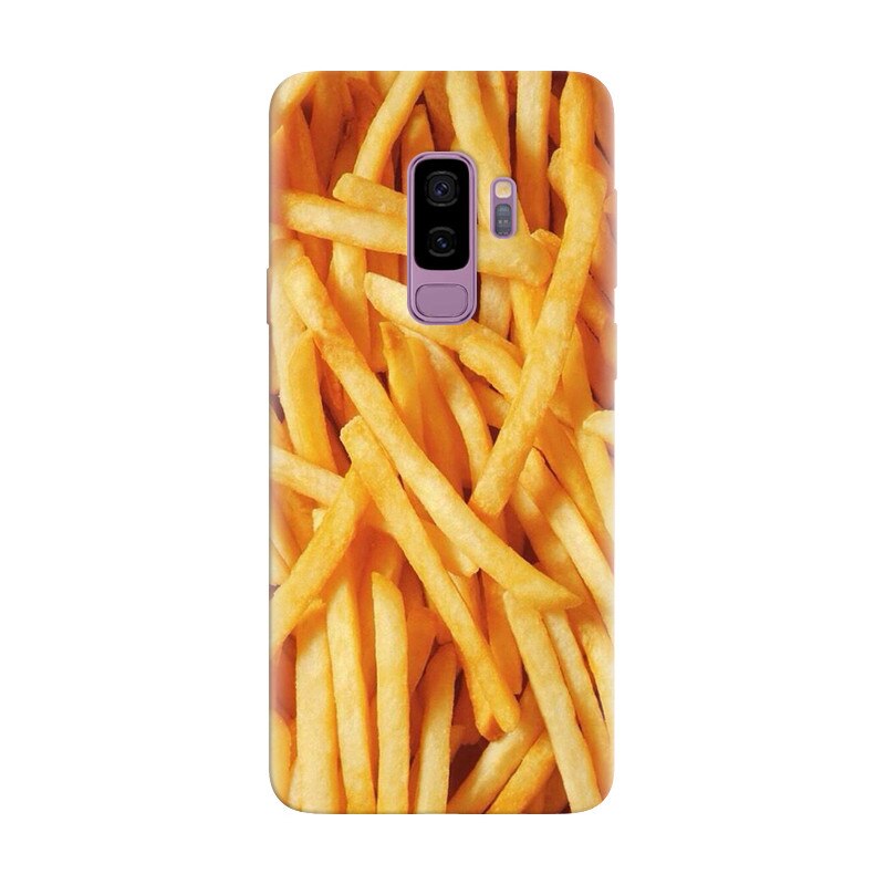 Husa silicon pentru Samsung Galaxy S9 Plus, Fries