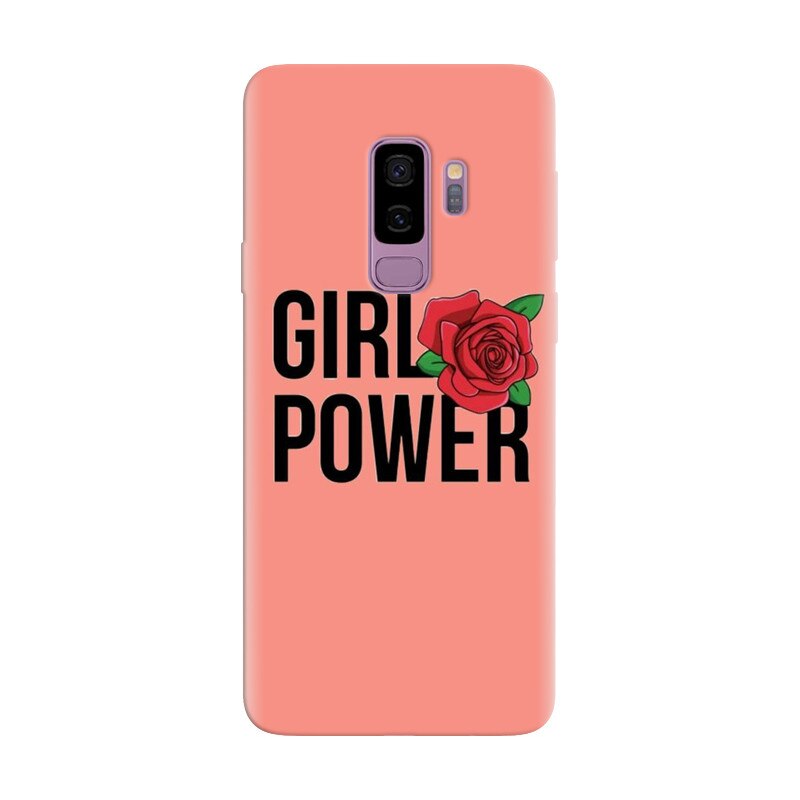 Husa silicon pentru Samsung Galaxy S9 Plus, Girl Power 2