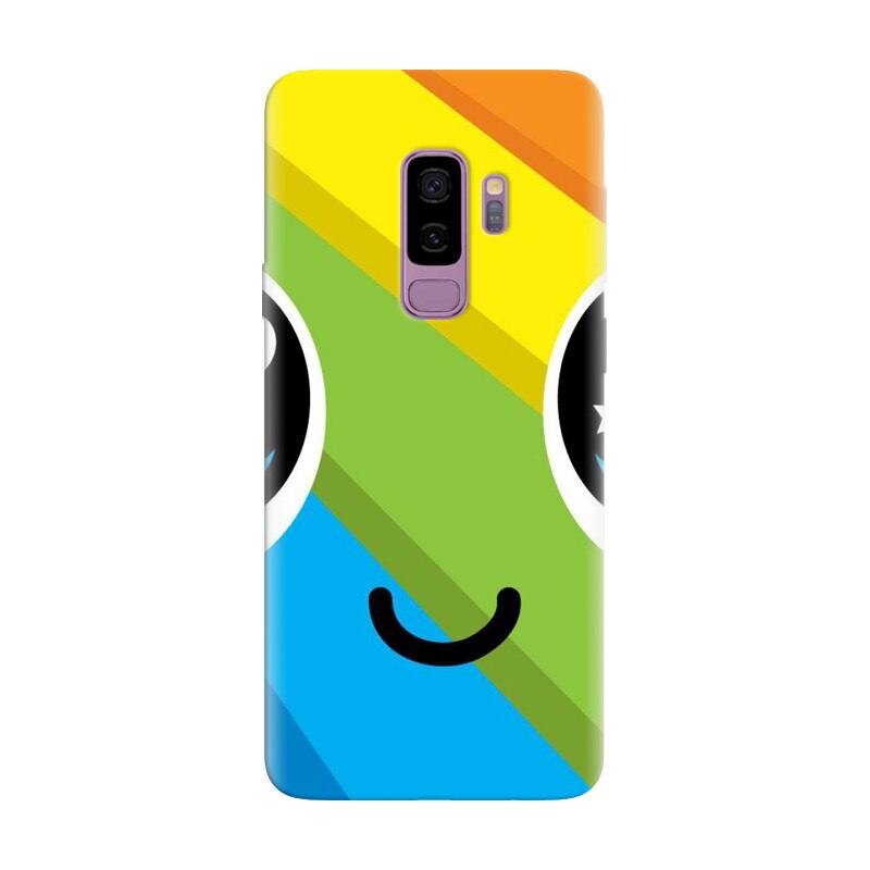 Husa silicon pentru Samsung Galaxy S9 Plus, Happy Face