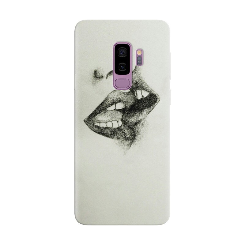 Husa silicon pentru Samsung Galaxy S9, Kiss