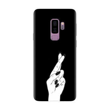Husa silicon pentru Samsung Galaxy S9, Finger Cross Husa silicon pentru Samsung Galaxy S9, Finger Cross