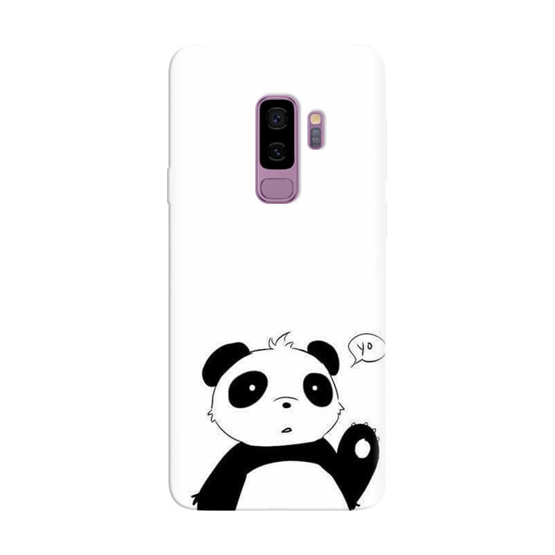 Husa silicon pentru Samsung Galaxy S9 Plus, Panda Cellphone