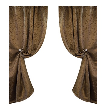 Draperie brown 140/250 cm x 2 buc, model Jacquard, DRAM140-1 Draperie brown 140/250 cm x 2 buc, model Jacquard, DRAM140-1