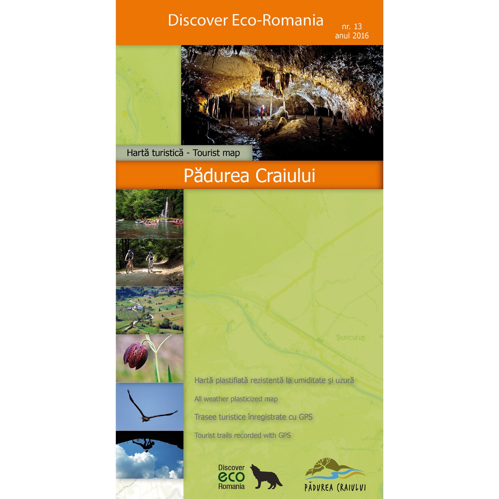 Harta turistica Padurea Craiului