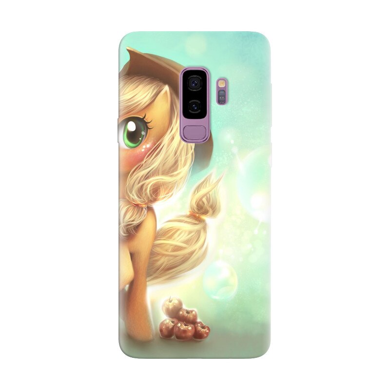 Husa silicon pentru Samsung Galaxy S9, Applejack Pony Cute K