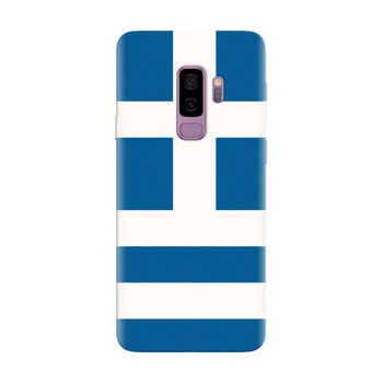 Husa silicon pentru Samsung Galaxy S9, Greece Flag Husa silicon pentru Samsung Galaxy S9, Greece Flag