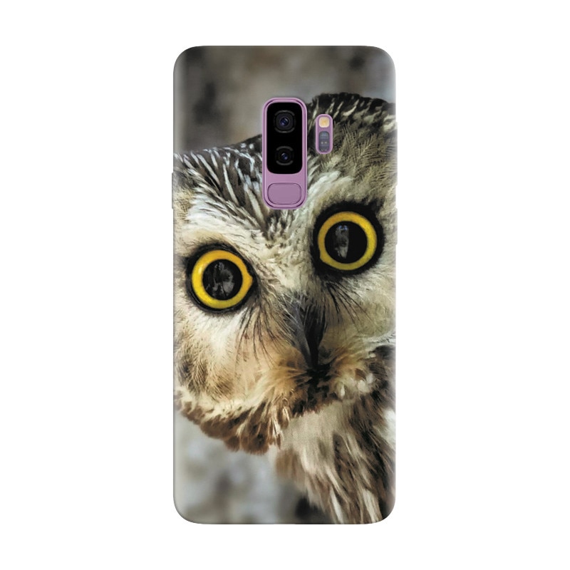 Husa silicon pentru Samsung Galaxy S9 Plus, Owl