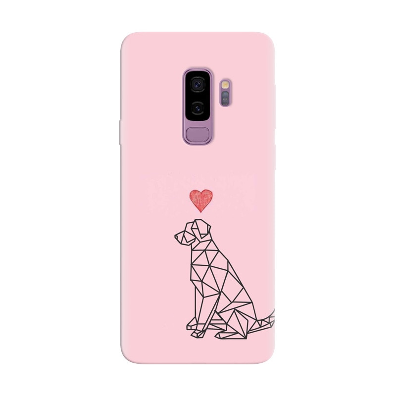 Husa silicon pentru Samsung Galaxy S9 Plus, Love Dog
