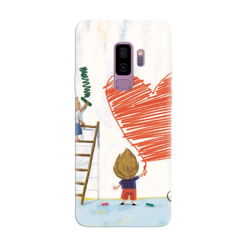 Husa silicon pentru Samsung Galaxy S9 Plus, I Love You Creatures