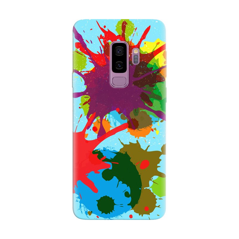 Husa silicon pentru Samsung Galaxy S9, Holi Splash