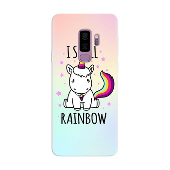 Husa silicon pentru Samsung Galaxy S9 Plus, I Smell Rainbow Husa silicon pentru Samsung Galaxy S9 Plus, I Smell Rainbow