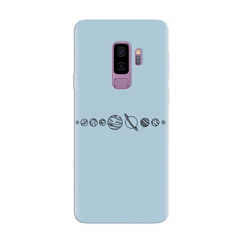 Husa silicon pentru Samsung Galaxy S9, Planets