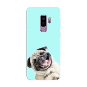 Husa silicon pentru Samsung Galaxy S9, Happy Dog Husa silicon pentru Samsung Galaxy S9, Happy Dog