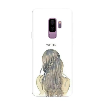 Husa silicon pentru Samsung Galaxy S9 Plus, White Husa silicon pentru Samsung Galaxy S9 Plus, White