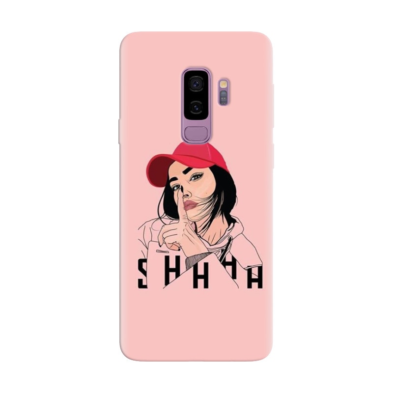 Husa silicon pentru Samsung Galaxy S9 Plus, Shhh