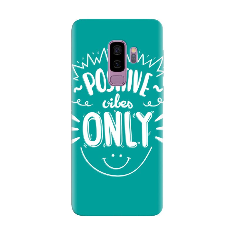 Husa silicon pentru Samsung Galaxy S9, Positive Vibes