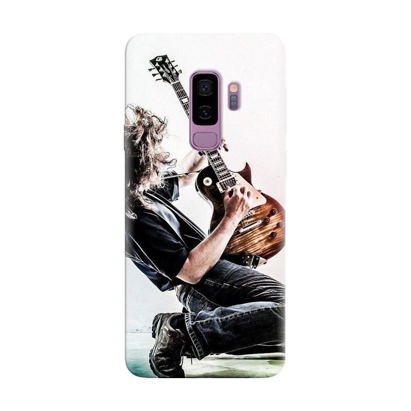 Husa silicon pentru Samsung Galaxy S9, Rock Star