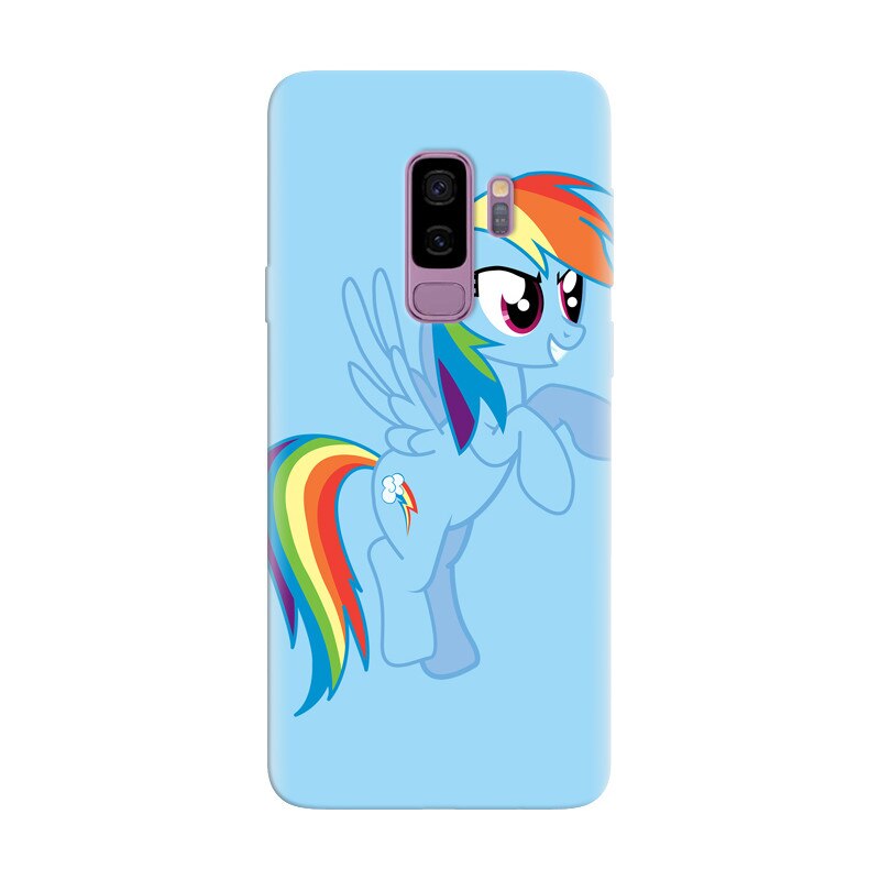 Husa silicon pentru Samsung Galaxy S9, Rainbow Dash