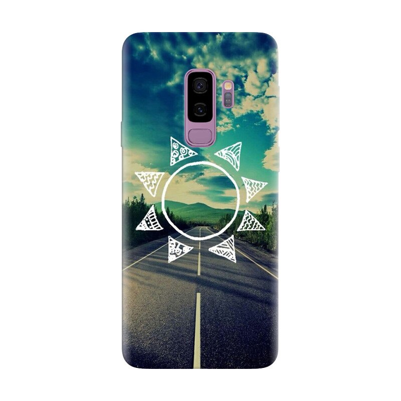 Husa silicon pentru Samsung Galaxy S9 Plus, Sun On The Road