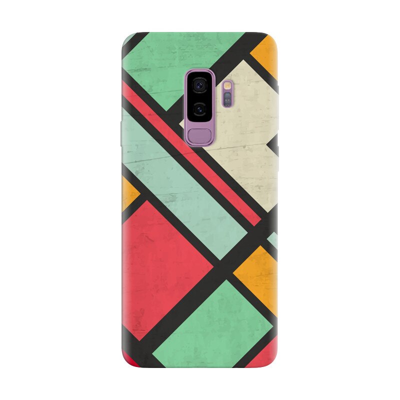 Husa silicon pentru Samsung Galaxy S9, Retro Grunge