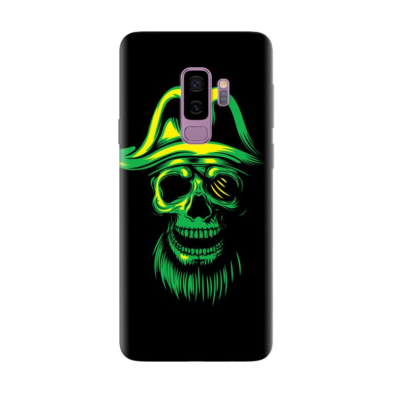 Husa silicon pentru Samsung Galaxy S9, Pirate Skull